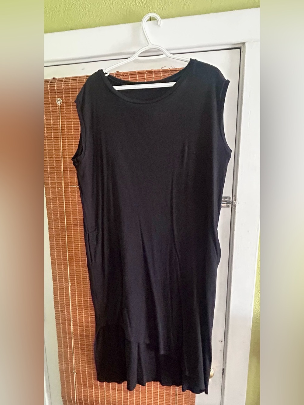 Noctex Women’s Black Sleeveless Tunic Top - OS